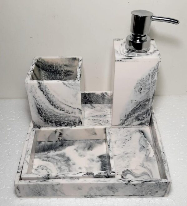 Epoxy Resin Bathroom Set