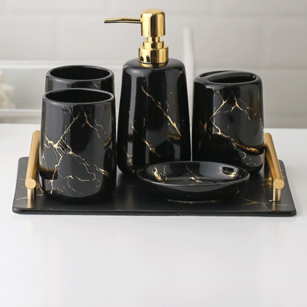 Epoxy Resin Bathroom Set