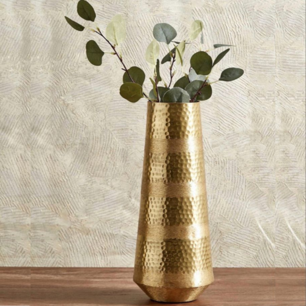 Handcrafted Metal Vase